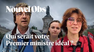 Dans la manifestation contre lextrême droite à Paris le Premier ministre de gauche idéal serait [upl. by Sewell747]