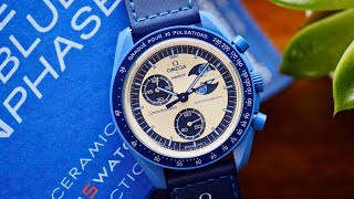 Omega x Swatch MoonSwatch Mission to the Super Blue Moonphase Unboxing [upl. by Freedman]