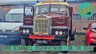 Scammellman  1960 Scammell Highwayman  Test Drive [upl. by Albin]