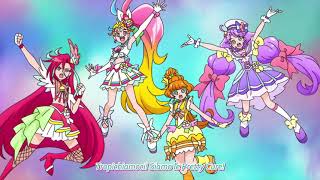 Tropical Rouge Precure Opening version 3 sub ita [upl. by Yetti]