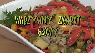 Leczo  warzywny zwrót głowy  Smakkujawpl HD [upl. by Bertold239]