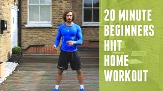 HIIT Home Workout for beginners [upl. by Sass]