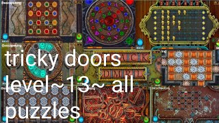 tricky doors level13 vampires castle all puzzles escapeking escapeking [upl. by Dibbrun]