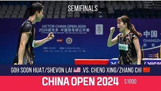 Goh Soon HuatShevon Lai 🇲🇾 Vs Cheng XingZhang Chi 🇨🇳  China Open 2024 [upl. by Enilekaj738]