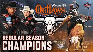 Kansas City Outlaws 2024 PBR Teams Regular Season CHAMPIONS  PBR [upl. by Anirec152]