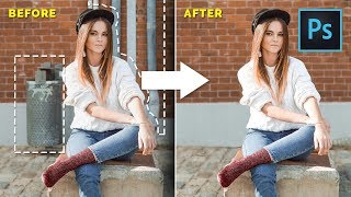 How To Remove ANYTHING From a Photo in Photoshop [upl. by Cletis377]