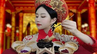 ASMR Traditional Makeup Practices  Vietnamese Princess Does your Makeup Roleplay Viet Accent [upl. by Leahcimauhsoj]