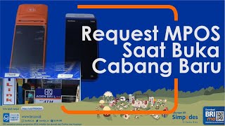 Pengen buka cabang agen baru begini cara request mesin mposnya  BRILink 183 [upl. by Tiebold283]