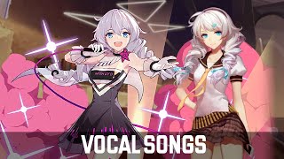 Honkai All Vocal Songs 2023 [upl. by Willie]