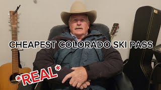 Cheapest Colorado Ski Pass [upl. by Alburga]