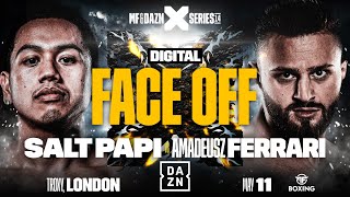 quotI want to fight KSI and Jake Paulquot Salt Papi Amadeusz Ferrari Digital Face Off [upl. by Lierbag]