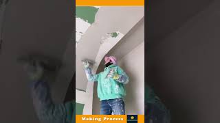 The Process Of Painting The Ceiling [upl. by Jory]