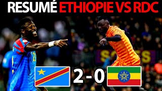 Résumé Match Ethiopie Vs RDC  02 Qualification Can Maroc 2025 [upl. by Ecadnak563]