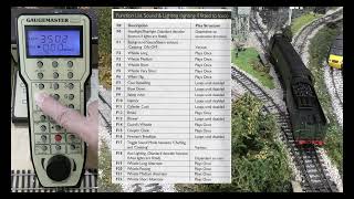 quotFquot numbers what they mean and how to use them on Digital DCC locomotives  4K Widescreen [upl. by Barnard]