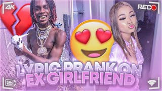 YNW MELLY  “Dangerously In Love”  LYRIC PRANK ON EX GIRLFRIEND 💔 GONE WRONG [upl. by Eittah]