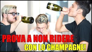 PROVA A NON RIDERE CHALLENGE CON LO CHAMPAGNE feat Amedeo Preziosi amp Awed [upl. by Lorne]