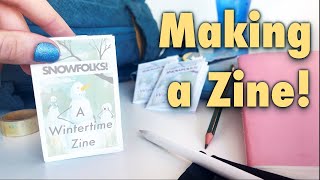 Making a Zine [upl. by Ylerebmik]