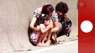 Caught on camera Soldiers and gang members in intense gunfight near Brazil favela [upl. by Shepperd]