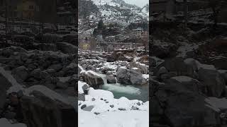 Manali in January 🥶explore manalitrip winterwonderland atultunnel delhi snowfall freeze [upl. by Ikik]