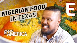 Cafe Abuja Is Bringing Traditional Nigerian Food to Houston — Cooking in America [upl. by Delsman]