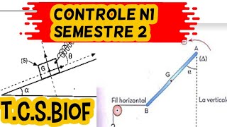 Controle N1 Semestre 2 tronc commun [upl. by Ydeh362]