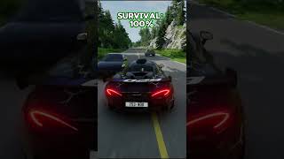 Dangerous Overtake car crashes😱 BEAMNG shorts shortsfeed beamngdrive beamng foryou fyp gaming [upl. by Konrad954]