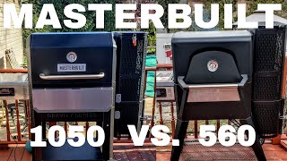 Masterbuilt Gravity Series 1050 vs 560  Walkaround Comparison [upl. by Toiboid]