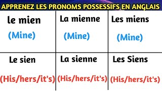 Les Pronoms Possessif En AnglaisApprendre lAnglais Pour Debutants [upl. by Adnat586]