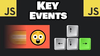 Learn JavaScript KEY EVENTS in 10 minutes ⌨ [upl. by Frazer]