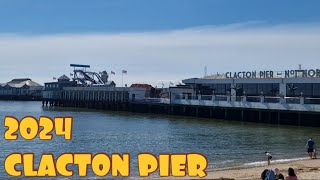 CLACTON PIER 2024 Walking Through [upl. by Marven]