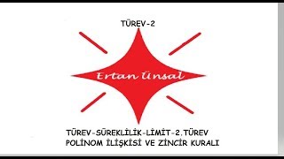 TÜREV2 2019 süreklilikhospital2türevpolinom [upl. by Tselec]