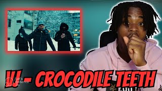 VJ Crocodile Teeth  REACTION FINNISH RAP [upl. by Som]