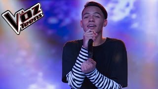 Bryan canta ‘Vuelo hacia el olvido’  Audiciones a ciegas  La Voz Teens Colombia 2016 [upl. by Gracie]