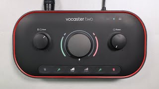 Focusrite Vocaster Two Interface Review  Explained [upl. by Aseuqram]