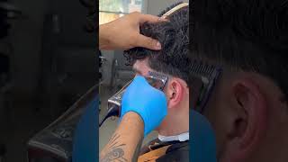 Mid Taper  Curly Hair hairstyle menshaircuts short shorts shortsfeed barberlife curlyhair [upl. by Woolley]