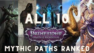 Pathfinder WotR  All 10 Mythic Paths Ranked [upl. by Yorick]