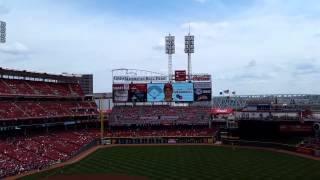 Cincinnati Reds starting lineup 41314 vs Tampa Bay Rays [upl. by Sunev335]