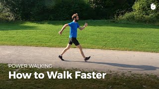 How to Walk Faster  Power Walking [upl. by Enneiviv]