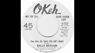 Billy Butler and the chanters You Make Me Think You Aint Ready [upl. by Krenek]