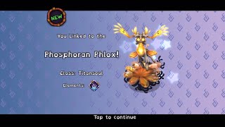 Phosphoran Phlox amp Titan Souls Update My Singing Monsters [upl. by Kelley22]