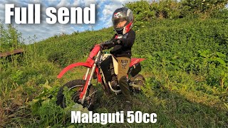 Malaguti grizzly 50cc  full send [upl. by Lamdin850]