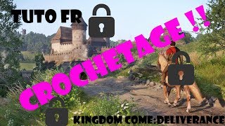 TUTO FR KINGDOM COME DELIVERANCE CROCHETAGE [upl. by Adalai]