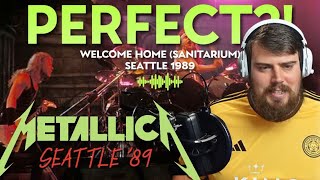 PERFECT  Metallica  Welcome Home Sanitarium  Seattle 1989  REACTION [upl. by Felt]