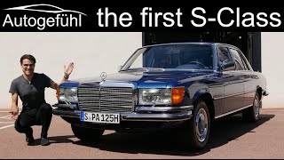 The very first Mercedes SClass W116 FULL REVIEW 350 SE V8 1979  Autogefühl [upl. by Nnaecyoj]