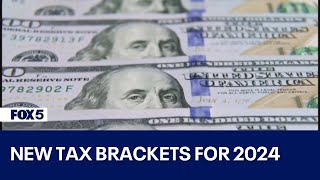 New tax brackets for 2024 [upl. by Aivata]