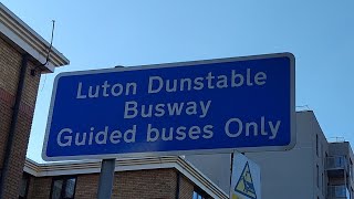 A mixture of buses on the Luton Dunstable Busway  24102024  NonTFL November 13 [upl. by Airad]