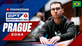 €5K Main Event  DIA 3  EPT Prague 2024  PokerStars Brasil [upl. by Nnaer128]