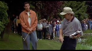 Golf Rules  Caddie Touching Loose Impediment  Happy Gilmore wwwgolfisanattitudecom [upl. by Argela873]