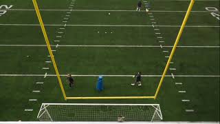 Goalkeeper Training High Balls Cutbacks Close Range Reactions [upl. by Ztnarf497]