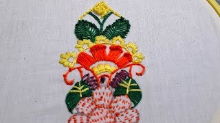 Embroidery Stitch makinghand embroideryembroidery [upl. by Hartley]